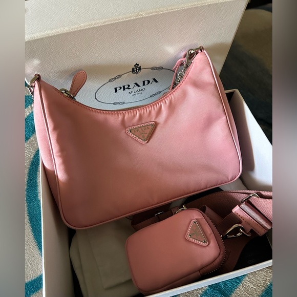 Brand new prada re edition 2005 100% authentic Rosa color - Picture 1 of 8